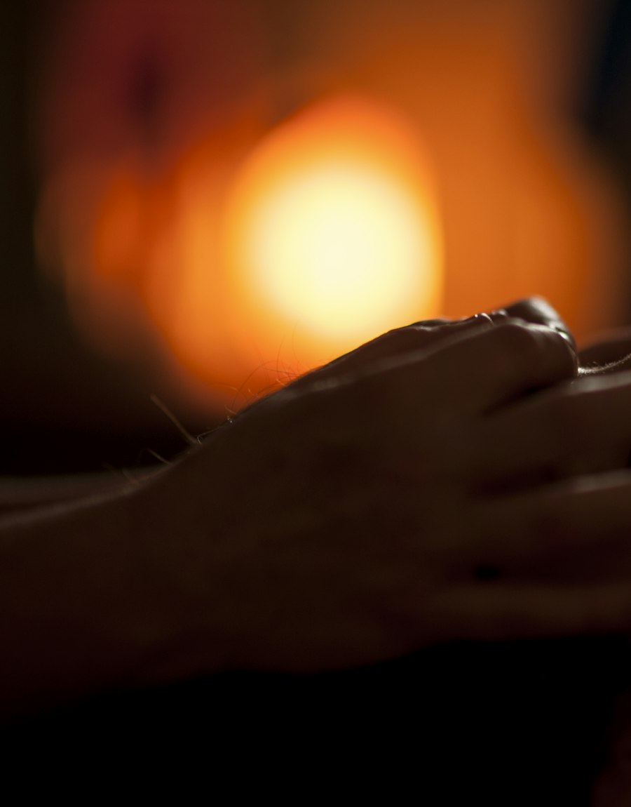 A relaxing massage treatment